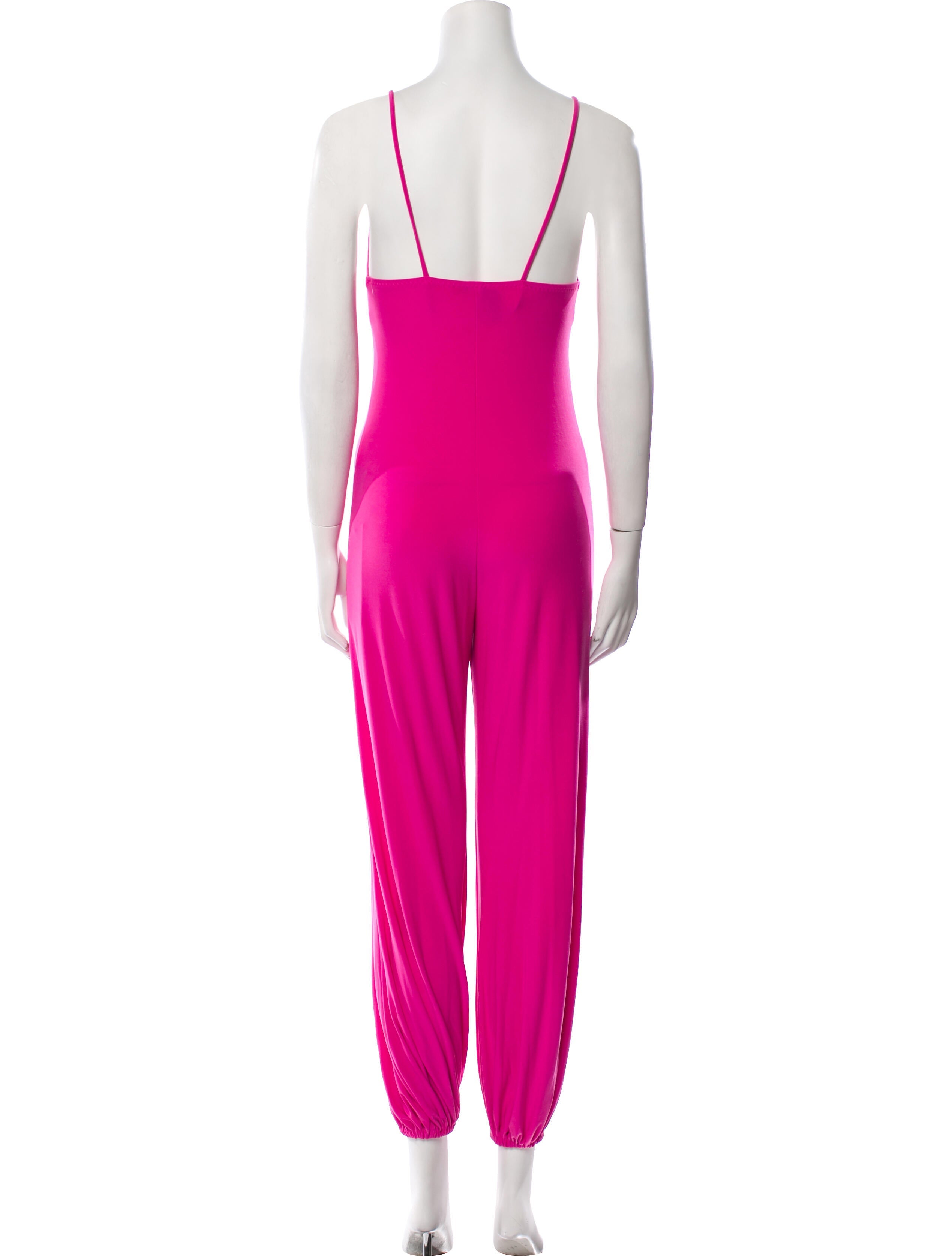 Norma Kamali V-Neck Jumpsuit